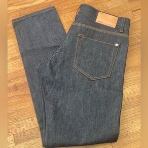 Baldwin Denim x Suit Supply - The Miles Mid-Rise Slim Cut - Size 34 Selvedge
